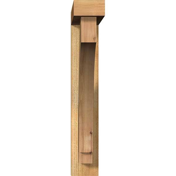 Rough Sawn Bracket with Offset Brace D837631