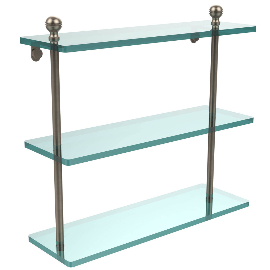 Triple Tiered Glass Shelf O41256