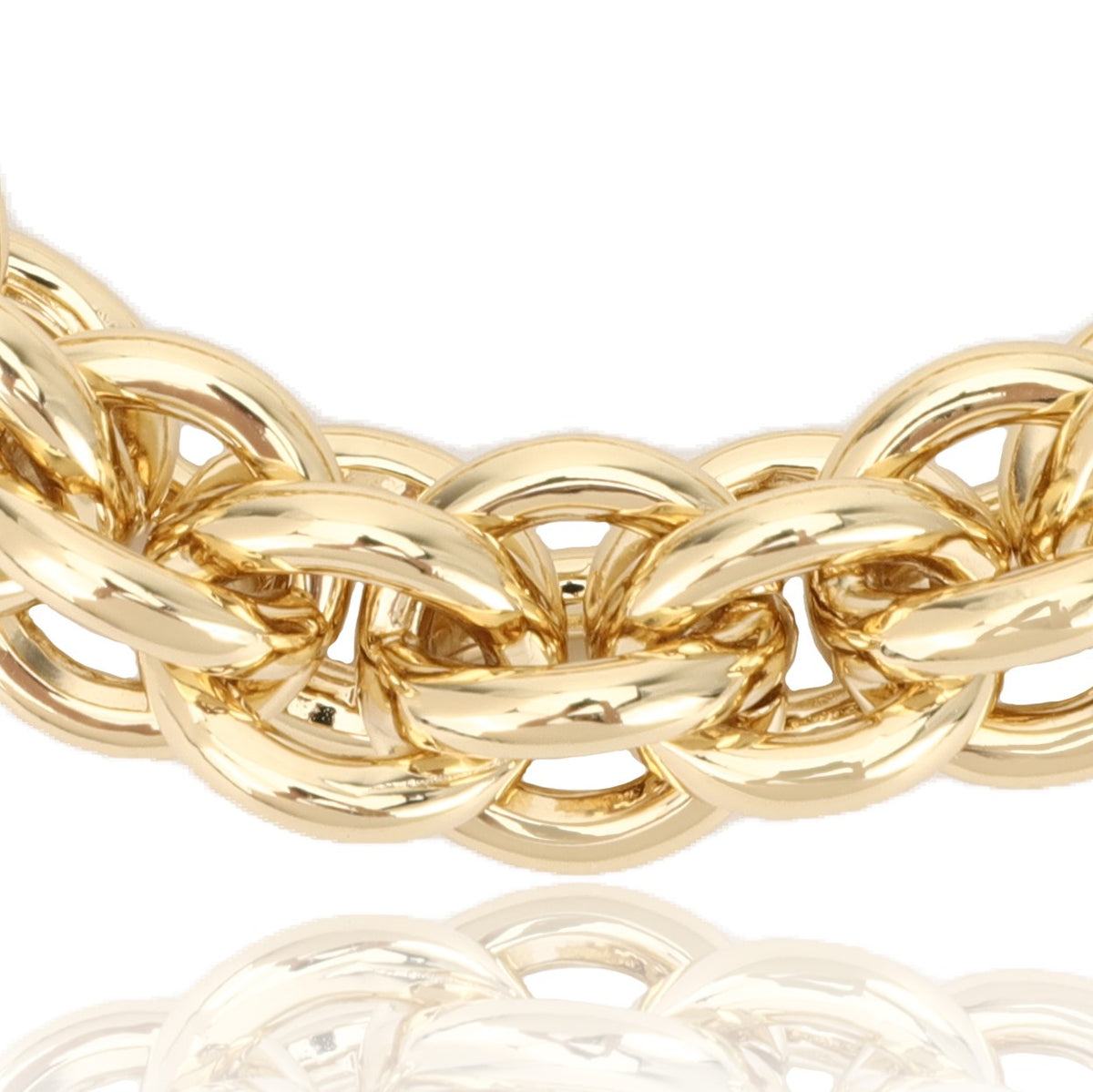 Chunky Link Bracelet 18K Gold-plated A50730