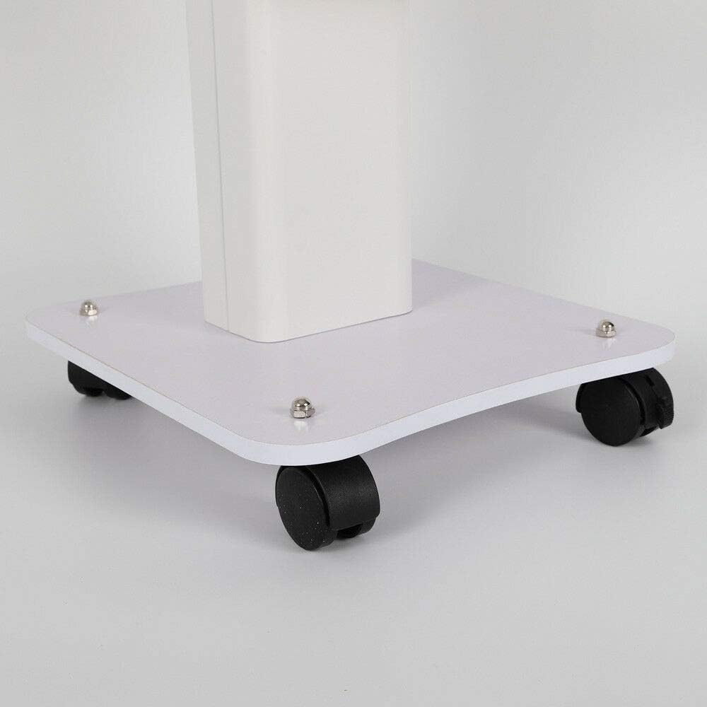 White Rolling Cart with Wheels, Pack of 2 C424845