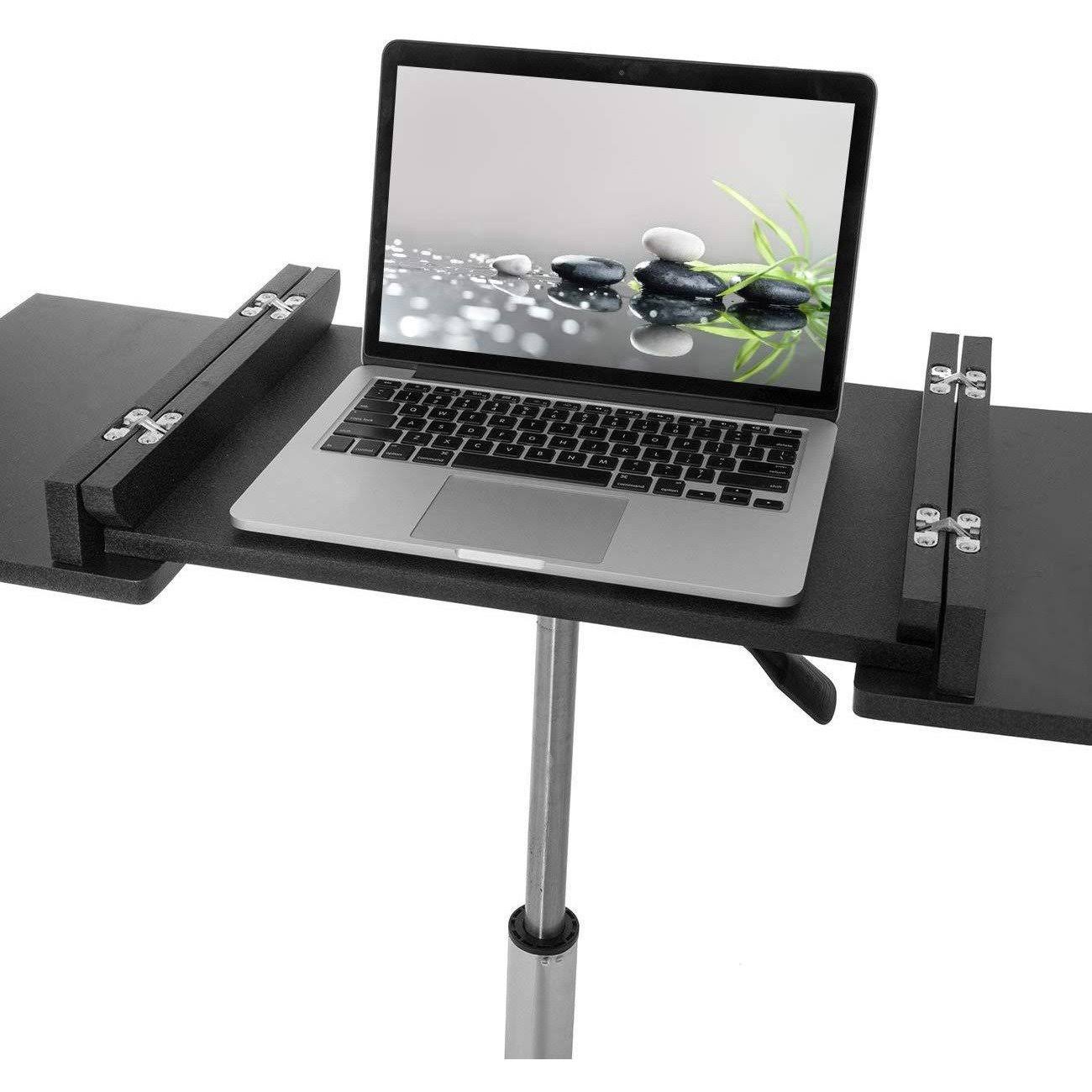 Graphite Folding Table Laptop Cart R153886