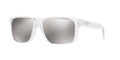 Polished Clear Chrome Iridium Polarized Sunglasses X36296