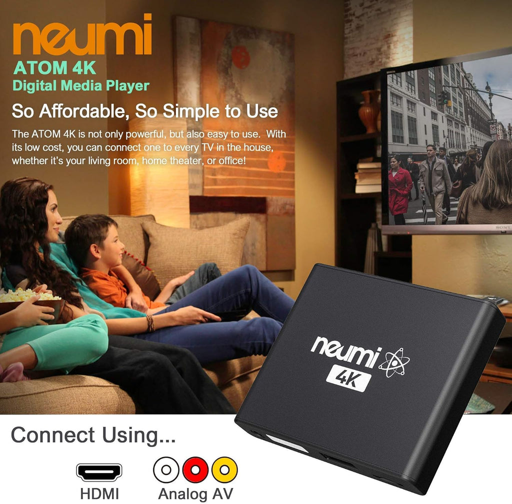 4K Ultra-HD Digital Media Player for USB Drives and SD Cards S76127
