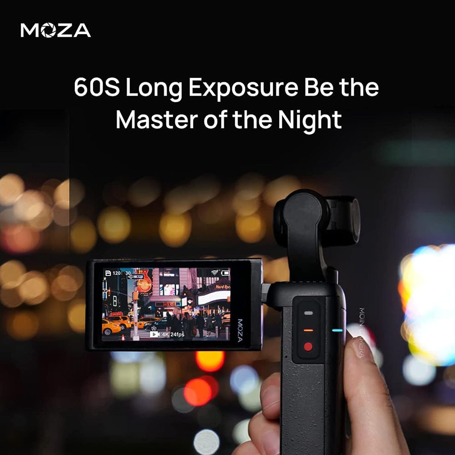 4K 3-Axis Anti-Shake Gimbal Camera I9497