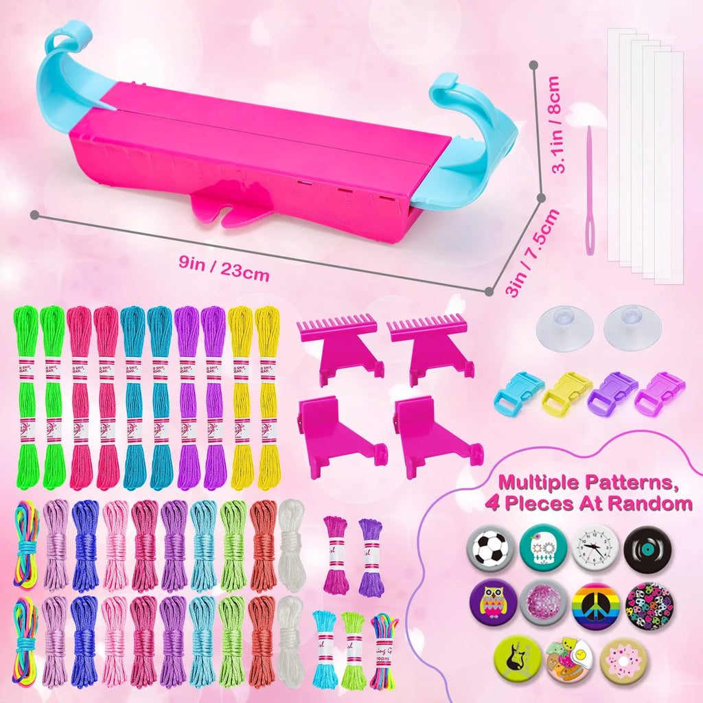 Friendship Bracelet Making Kits Jewellery Sewing Craft Set C4582