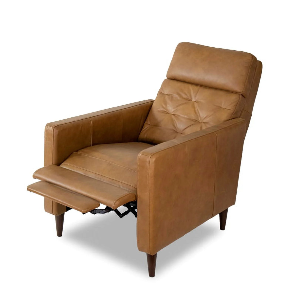 Genuine Leather Recliner Chair in Tan L42918