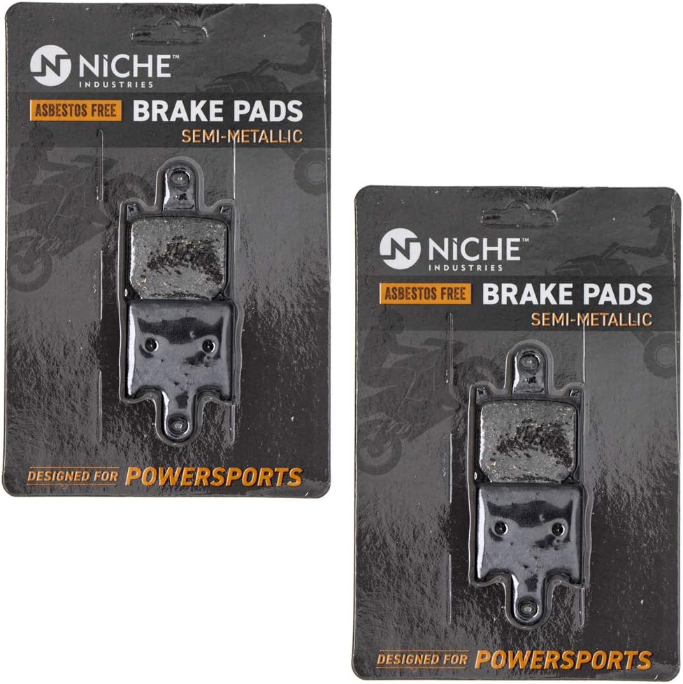 Semi-Metallic Brake Pad Set Pack of 2 B6800