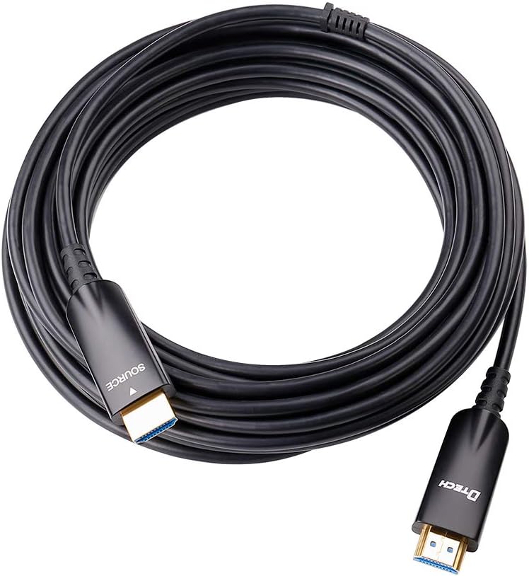 10m Fiber Optic HDMI Cable 4K 30Hz 1080p 60hz Black E901820