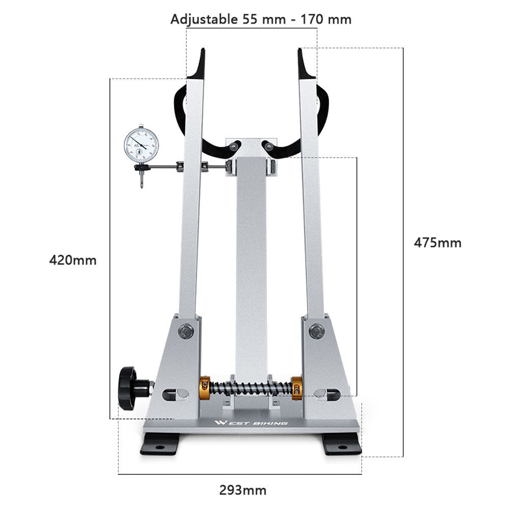 Wheel Truing Stand with Dial Indicator V157