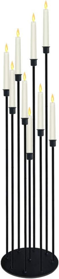 Gold Tall Floor Candelabra Iron R310486