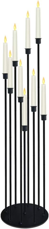 Gold Tall Floor Candelabra Iron R310486
