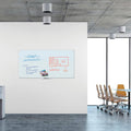 Frameless Magnetic Glass Dry Erase Board G31277