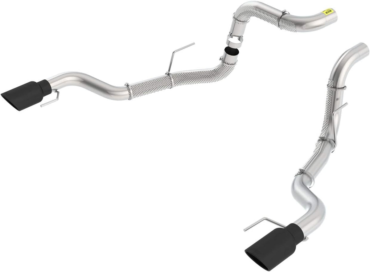 3 in. 4.5 in. Single Round Black Chrome Rolled Angle-Cut Tip Tail Pipe I7122