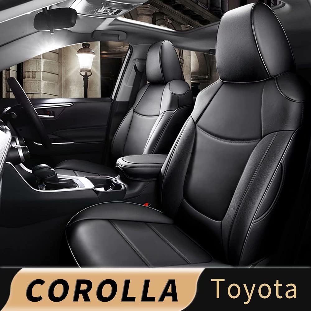 Waterproof Faux Leather Full Set Car Seat Covers D10933