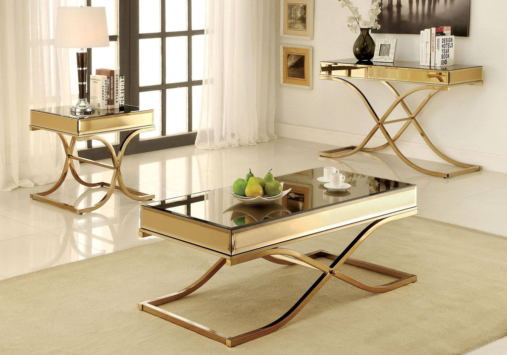 Brass Sofa Table Z843