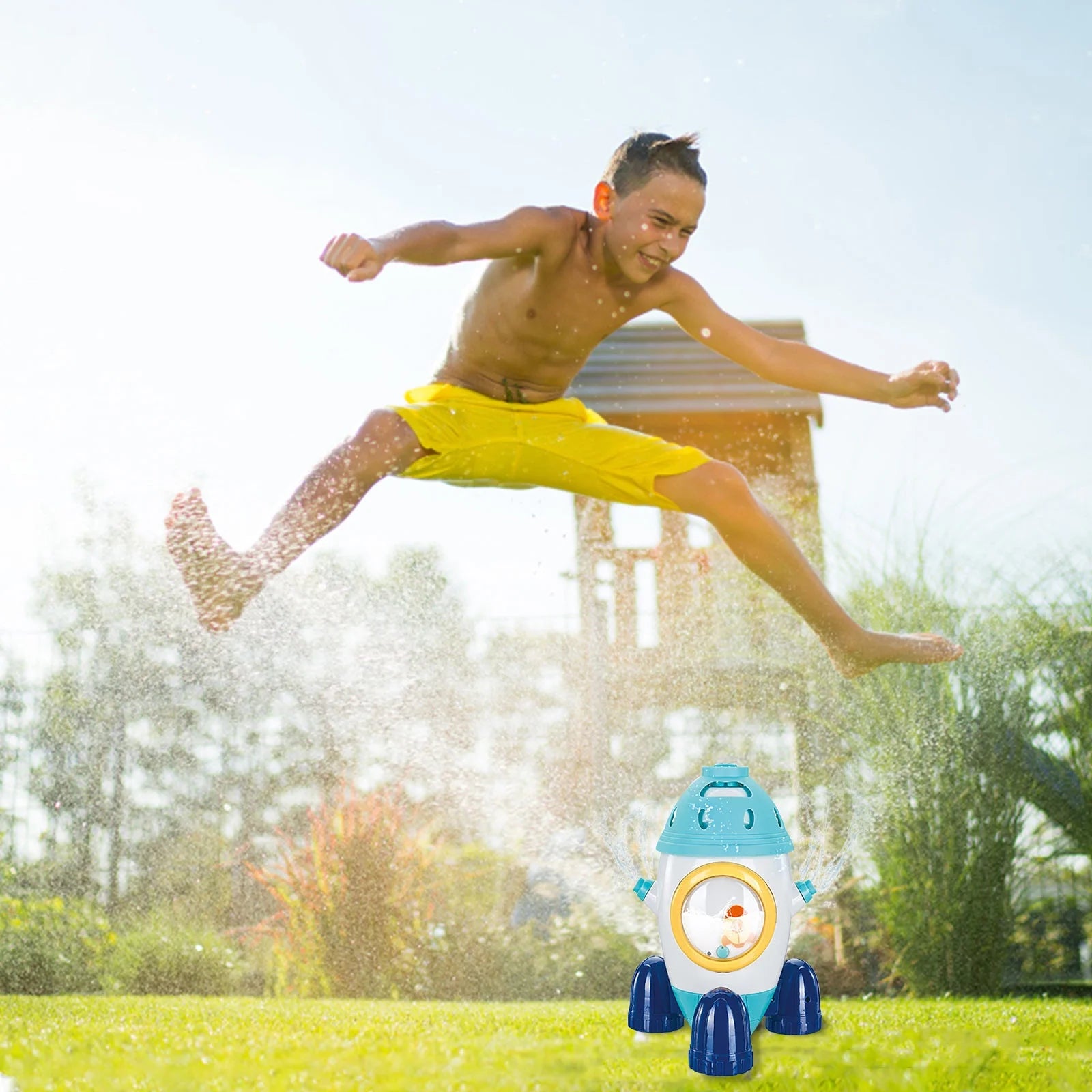 Water Sprinkler Rocket Spray Sprinkler Water Toy V7413