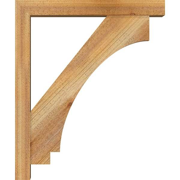 Rough Sawn Bracket with Offset Brace D837631
