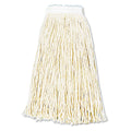 12/Carton White Cotton Wet Mop Heads D1882