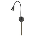 Dark Bronze LED Wall Mount Gooseneck Lamp C3722