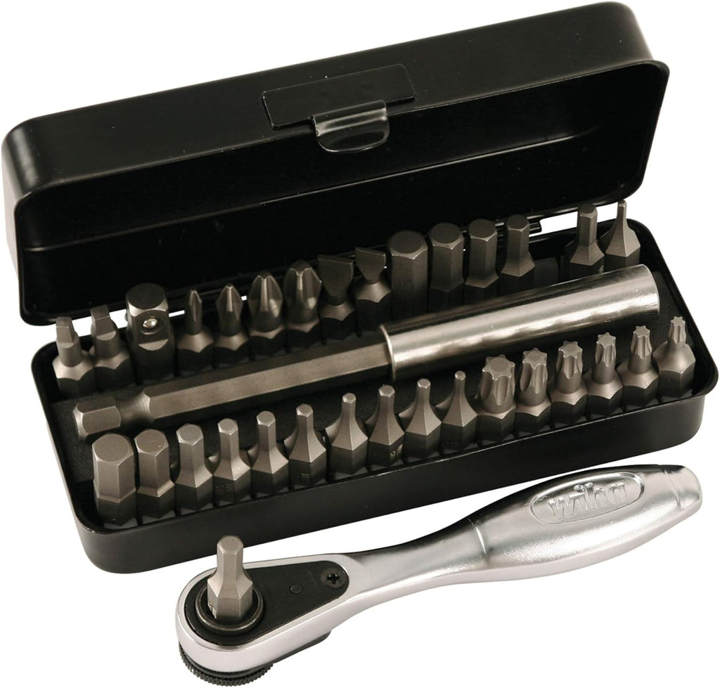 35 Piece Bit Ratchet Compact Storage Box Set B9461