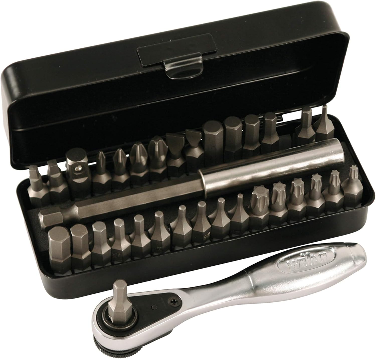 35 Piece Bit Ratchet Compact Storage Box Set B9461