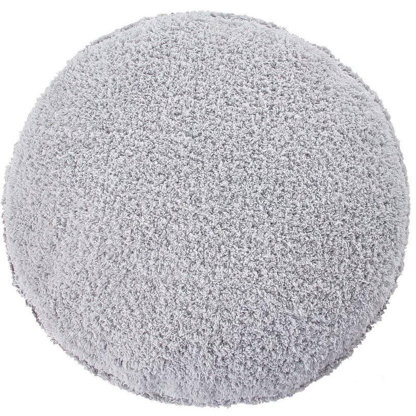 Pearl Grey Pouffe P257889