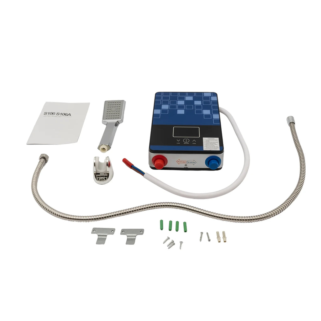 4.5KW Tankless Electric Water Heater with Shower Head E82987