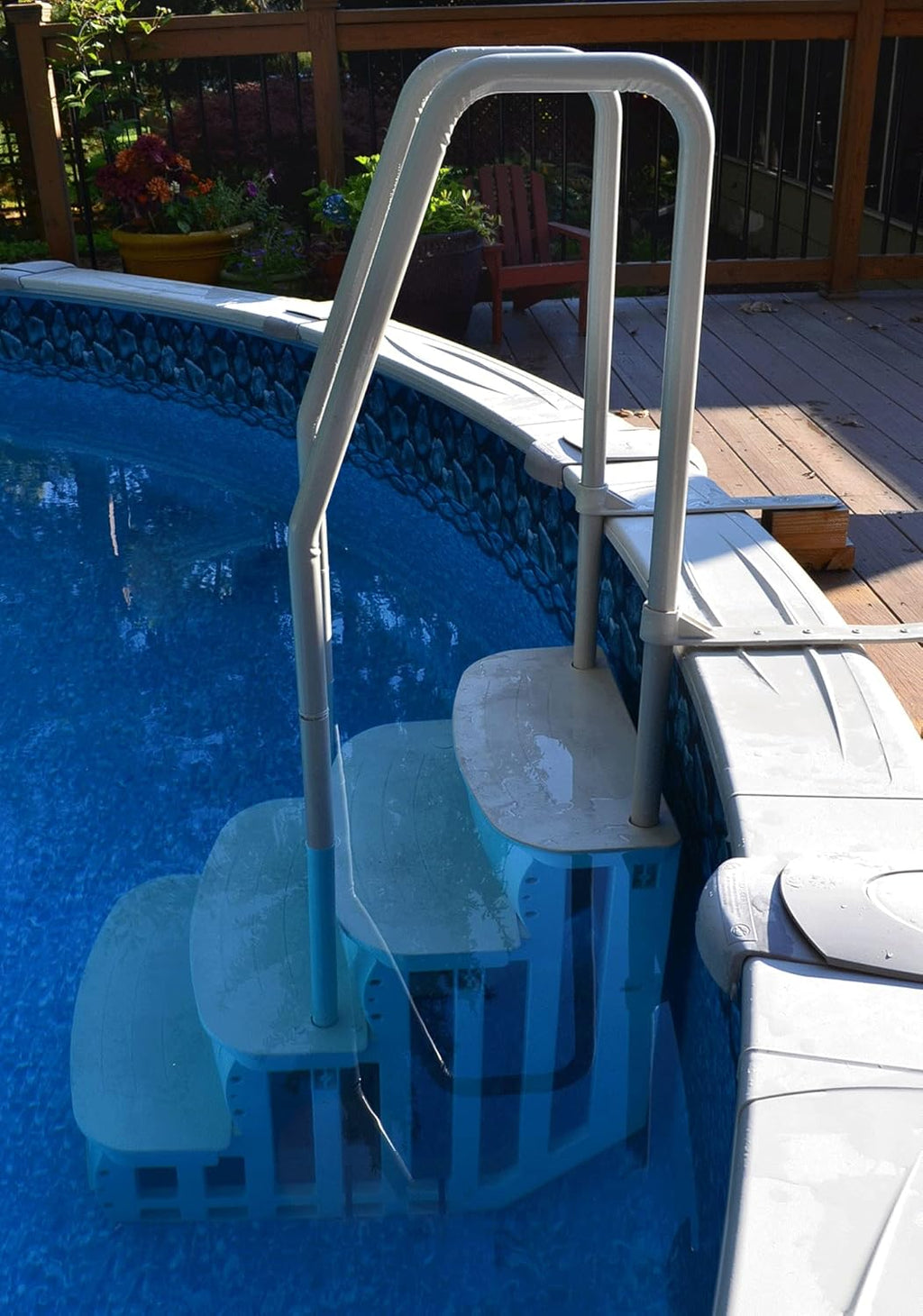 26 Inch Wide Above Ground Swimming Pool Step Ladder I637
