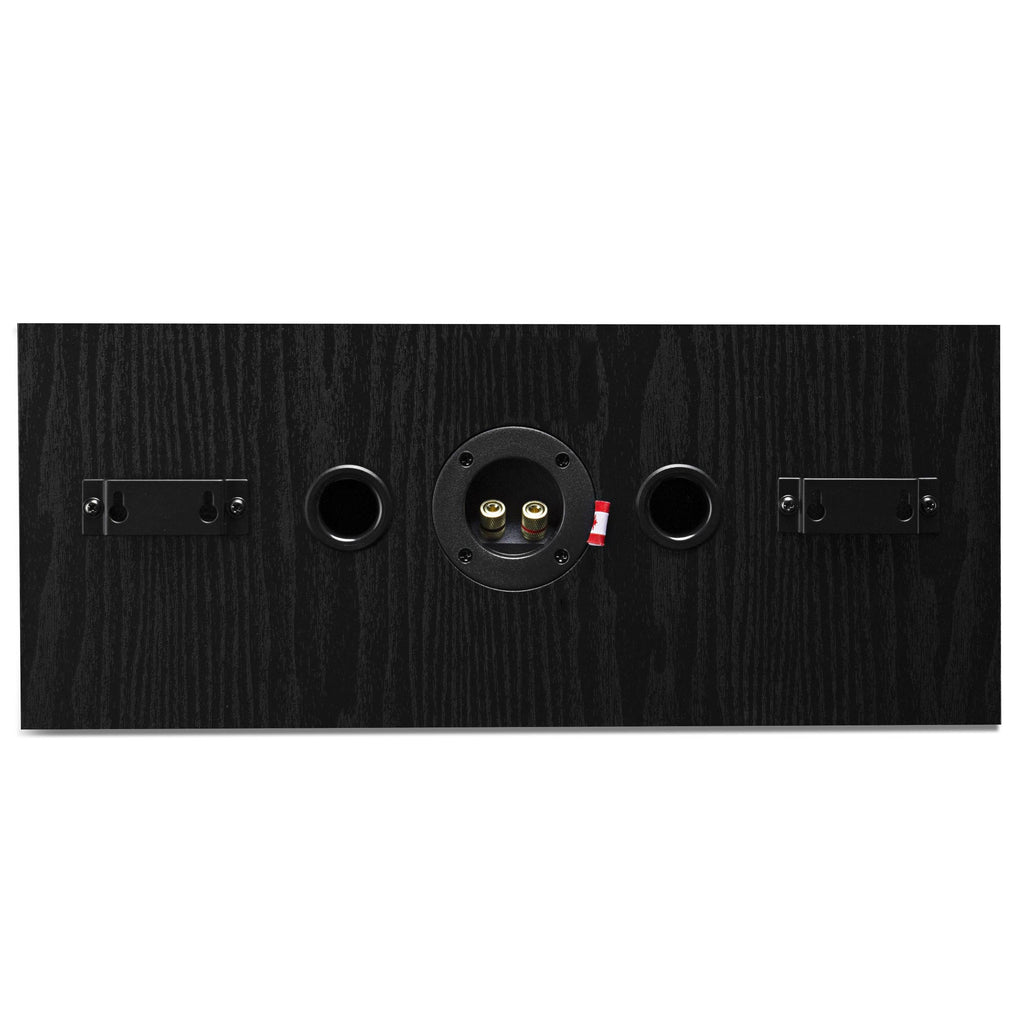 2-way Center Channel Speaker Black Ash Z7824
