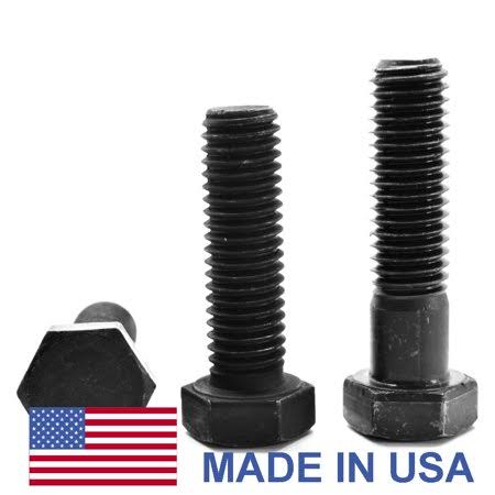 3/8 inch-24 x 1 1/4 inch Fine Thread Grade 5 Hex Cap Screw Black Oxide Pk 800 P535748