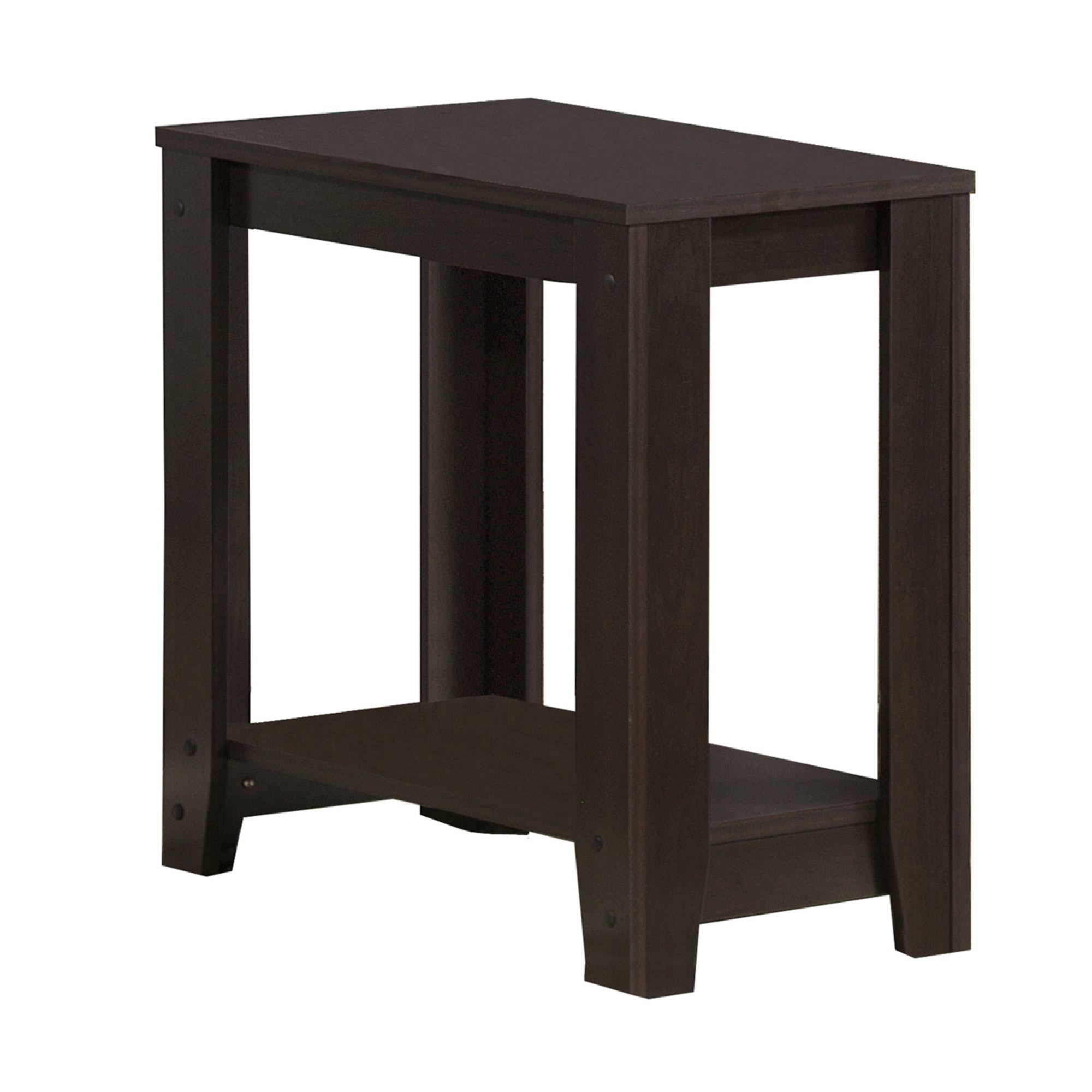 Brown Contemporary Rectangular Accent End Table C79914