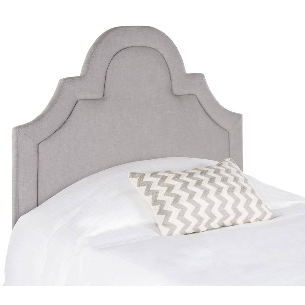 Arched Headboard Grey King D693