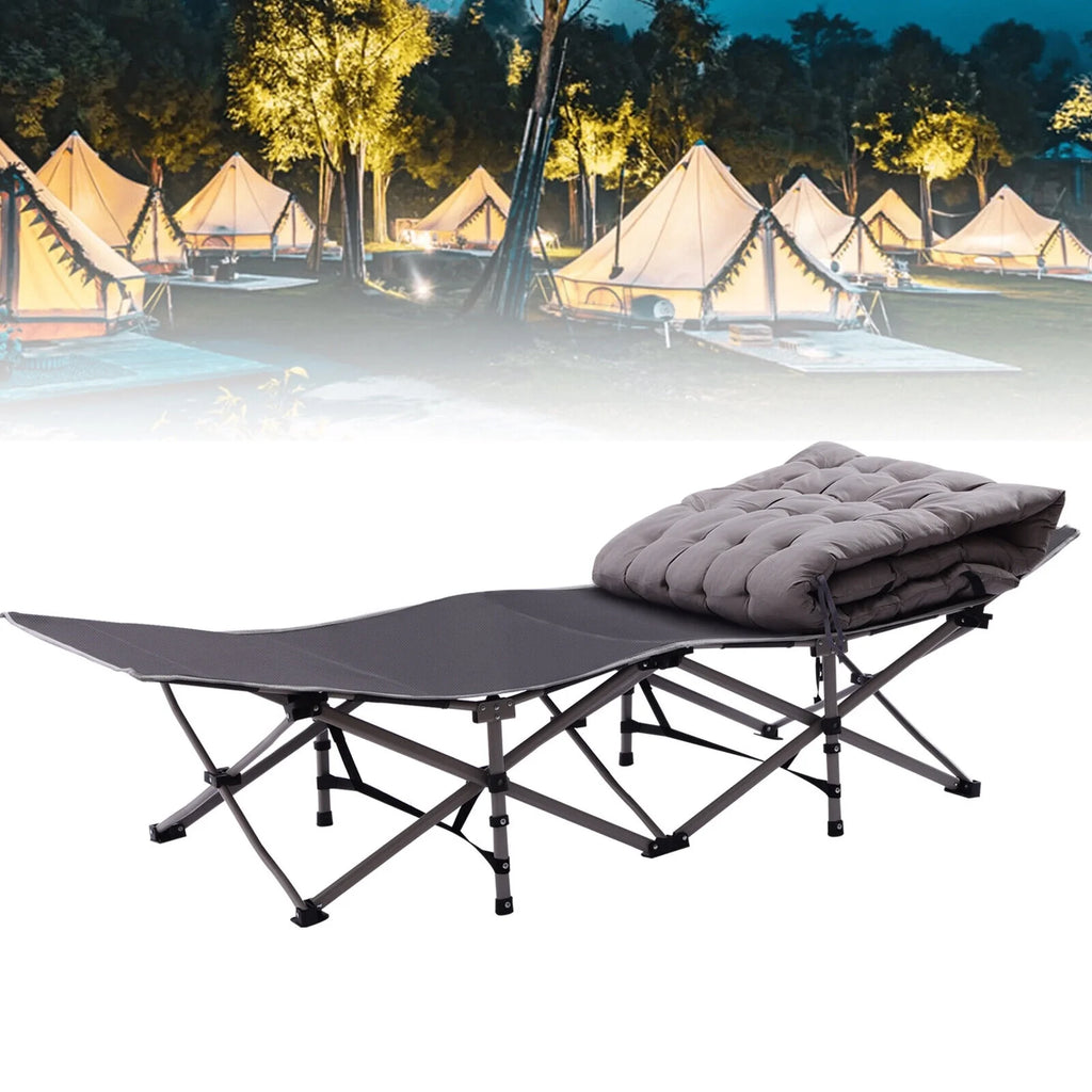 Folding Camping Cot with Mattress G505614
