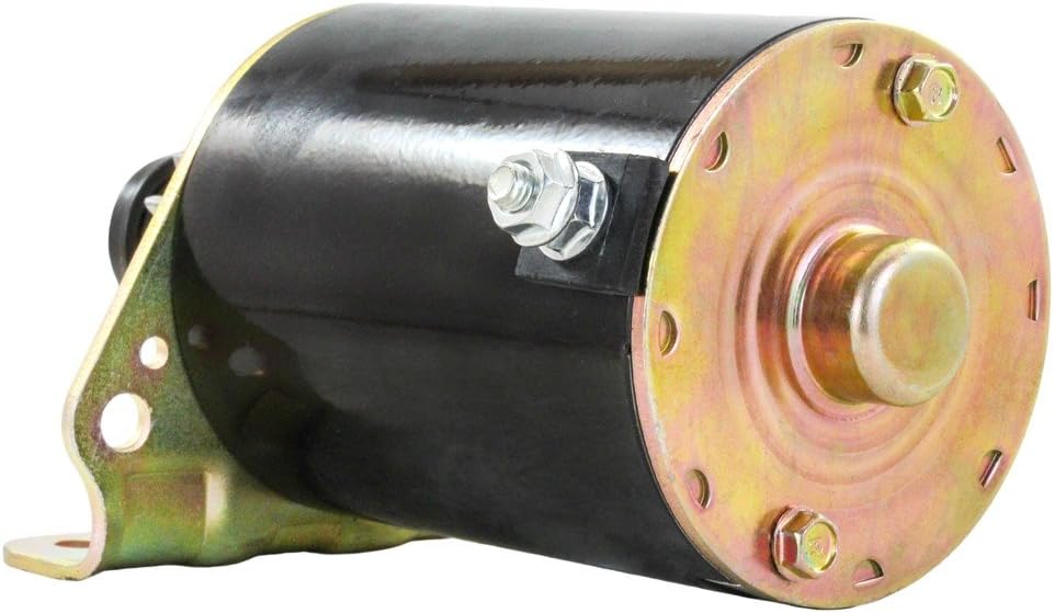 Cylinder Starter Motor Compatible With Briggs & Stratton 693551, 14 Tooth, Pack of 2 G58849