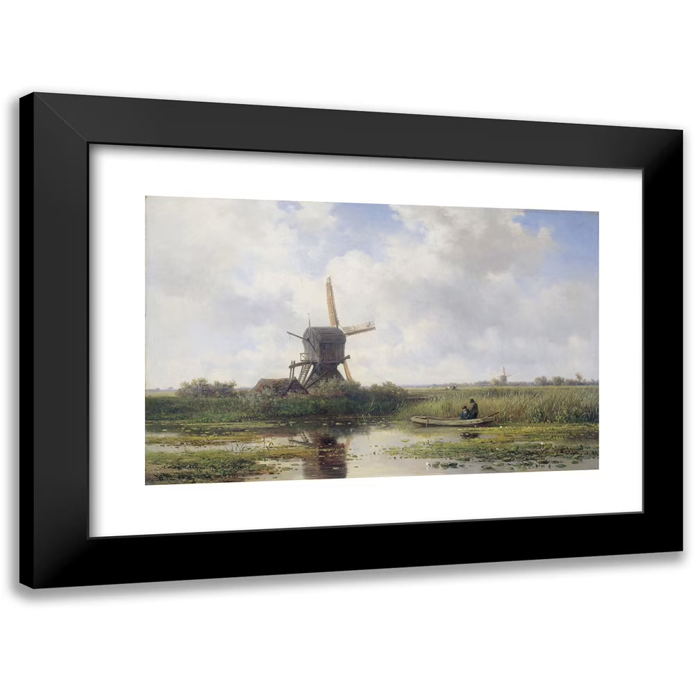 Black Modern Framed Museum Art Print N671