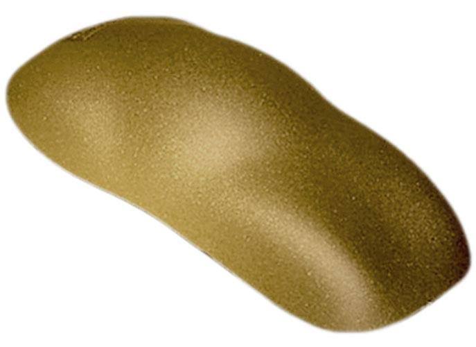 Gold Metallic Urethane Automotive Flat Car Paint, 1 Gallon Kit V975439