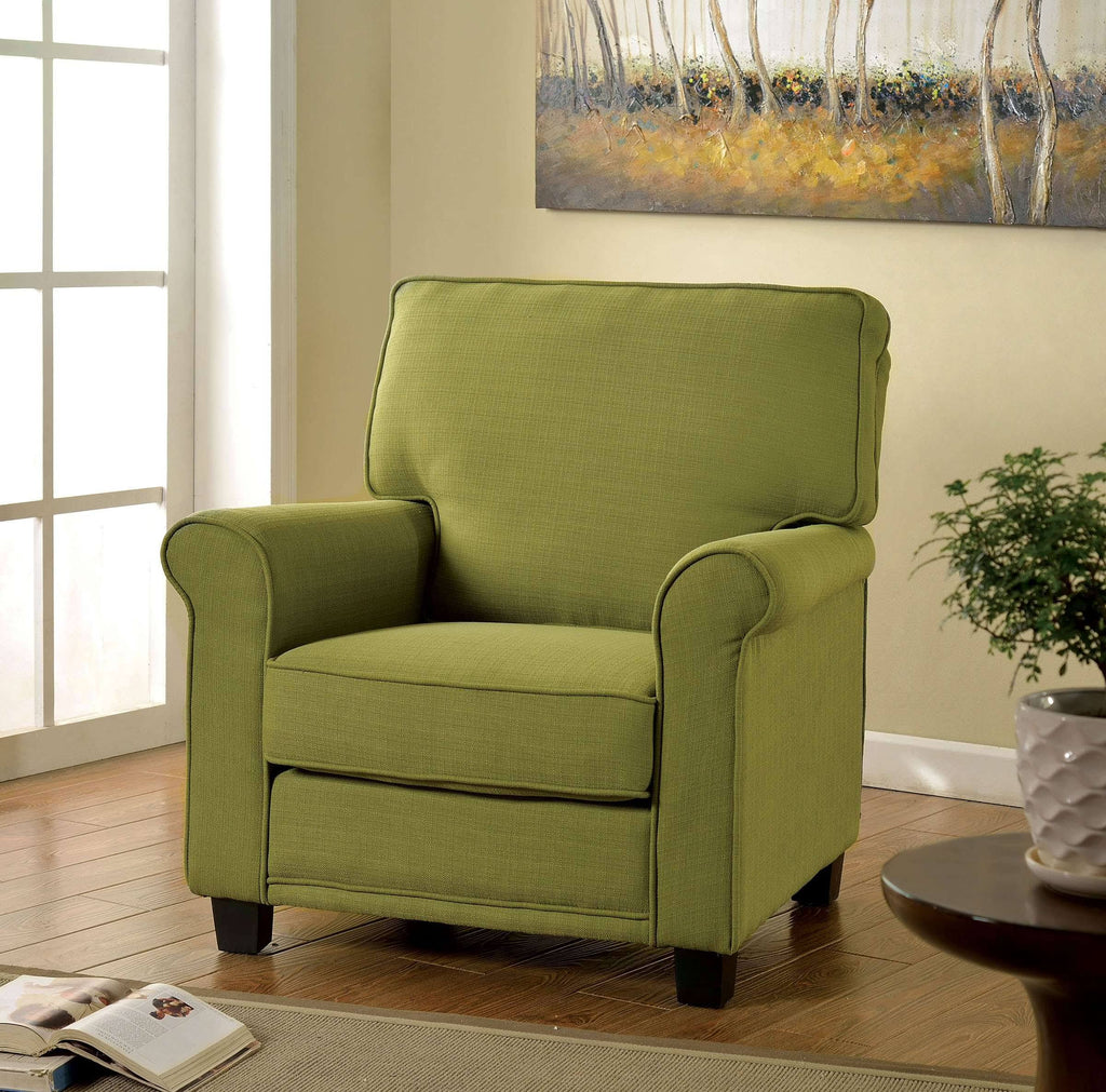 Green Flax Fabric Chair J84715
