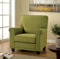 Green Flax Fabric Chair J84715
