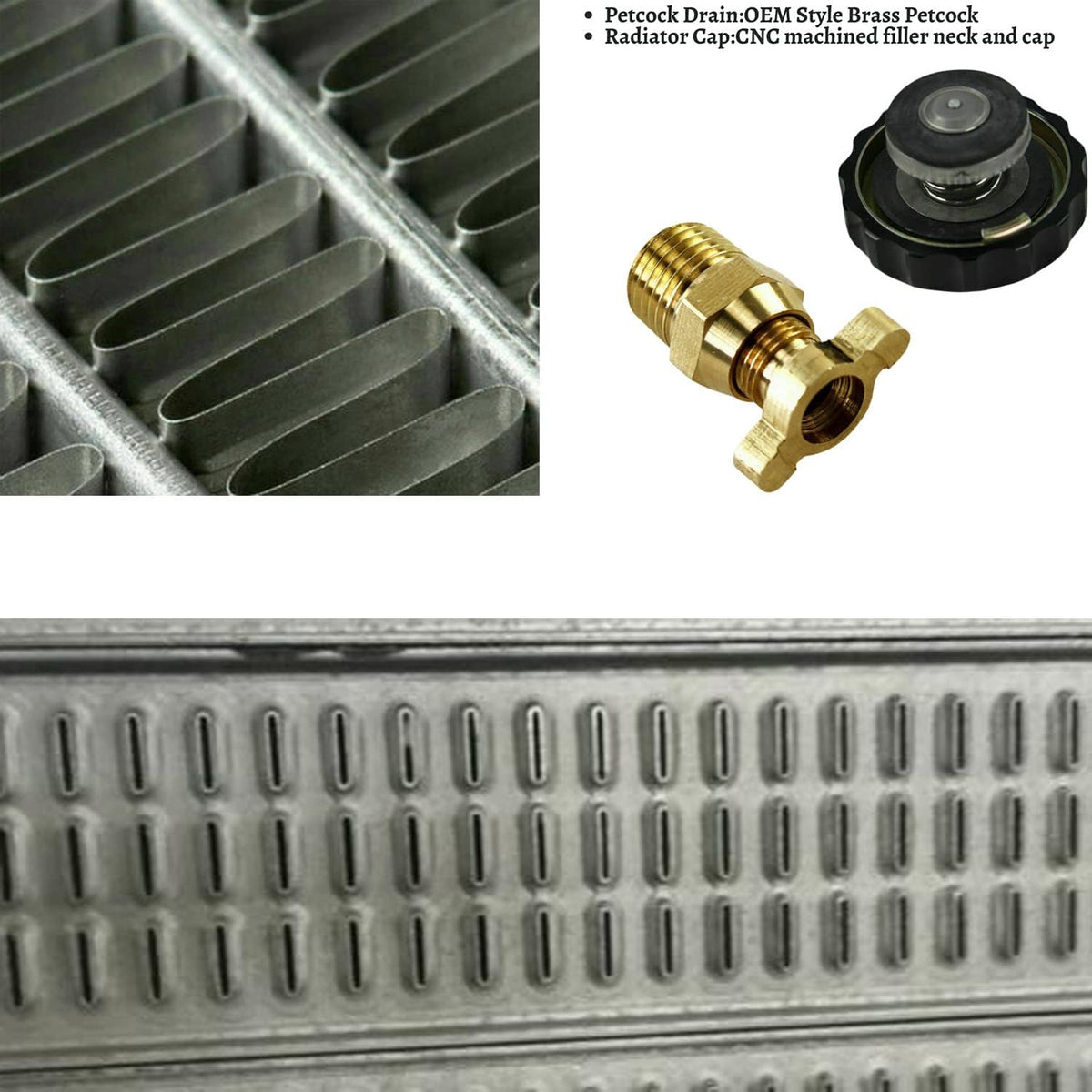 3 Row Aluminum Radiator K278