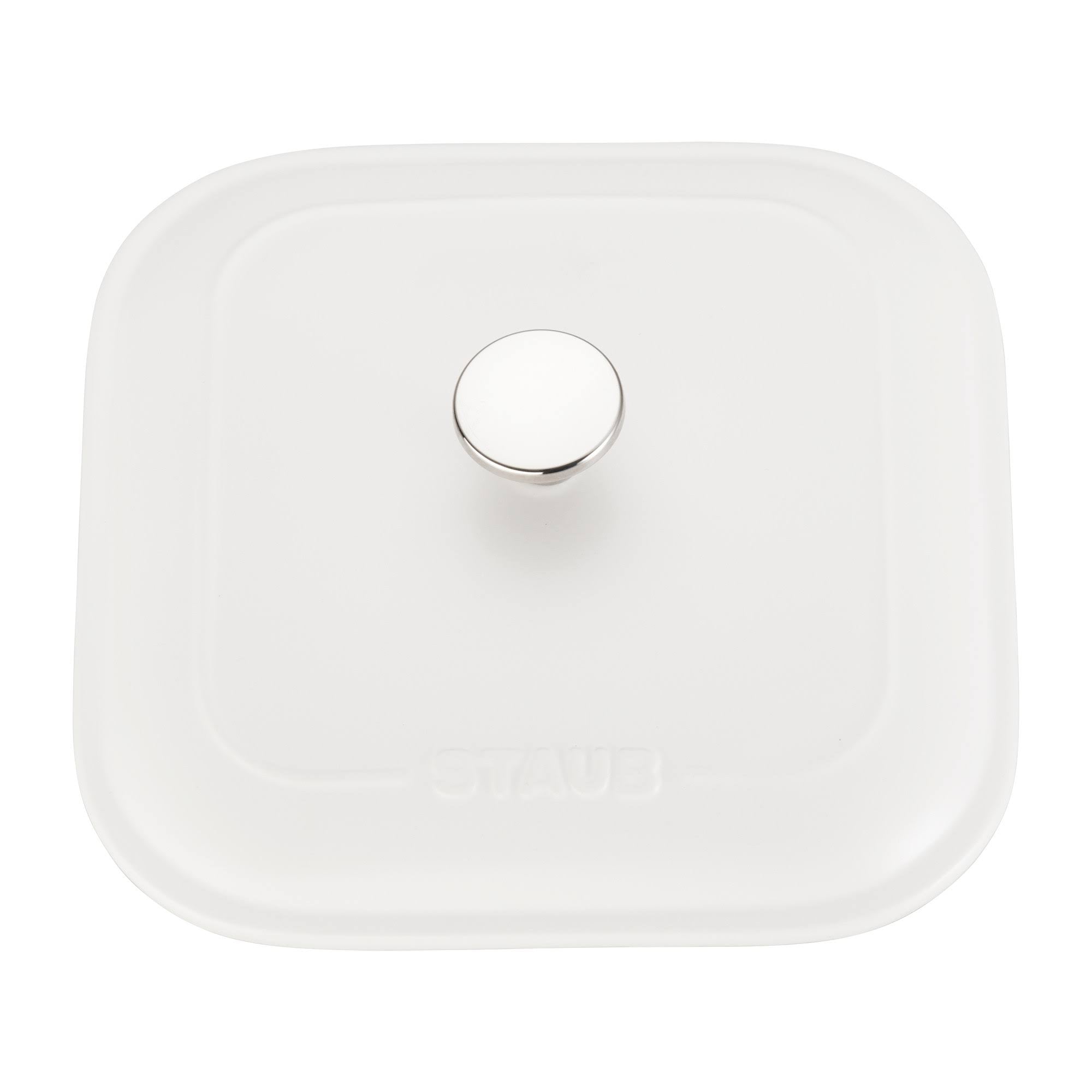 Matte White Square Covered Baking Dish M5288