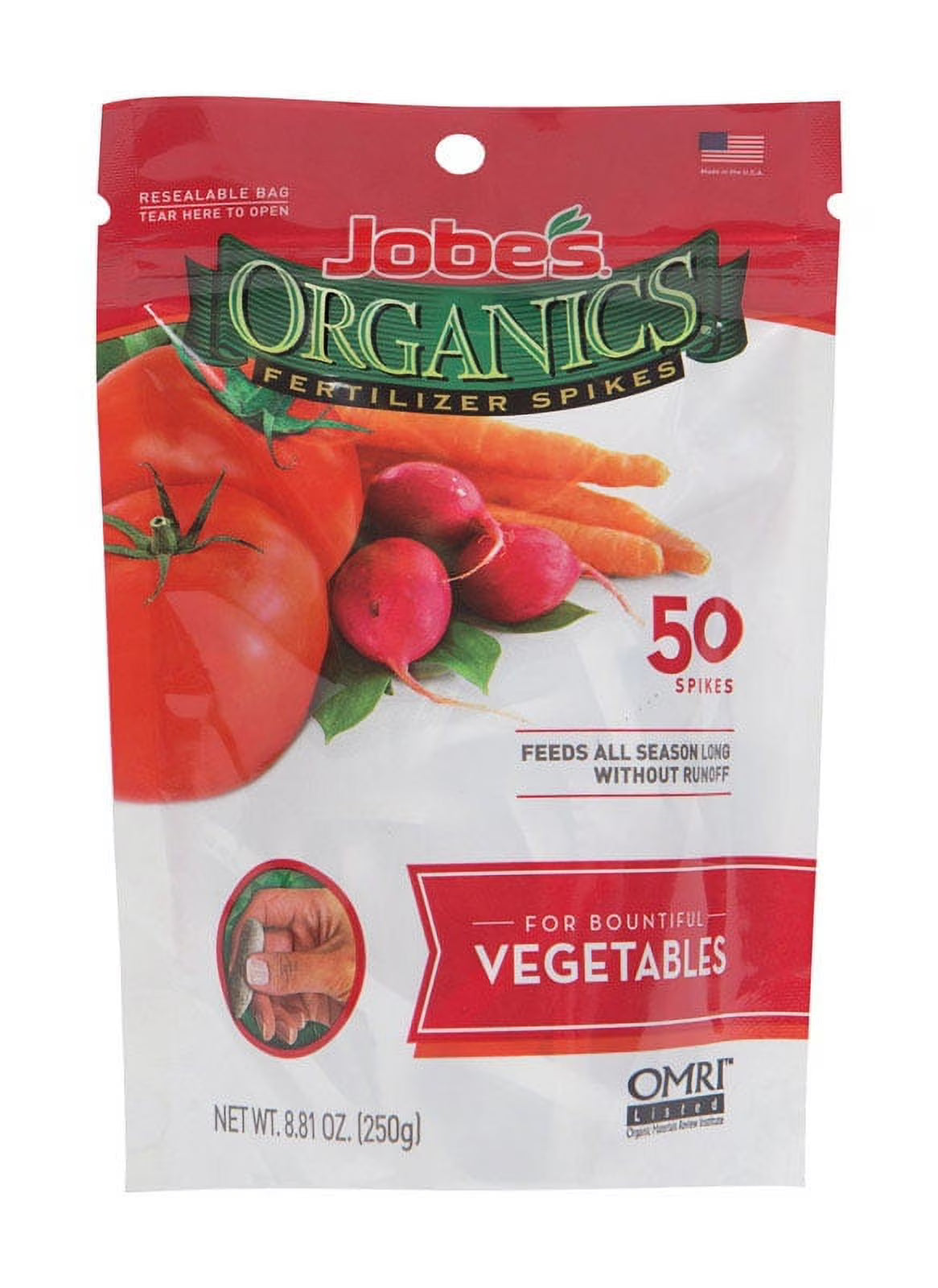 1 Pc Organic Spikes Vegetable Root Feeder 8.81 Oz P3462