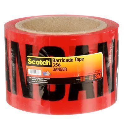 Red Danger Tape D29055