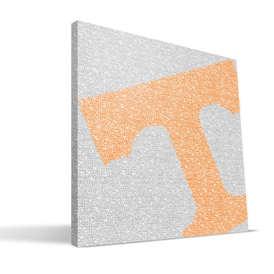 Tennessee Volunteers 16 x16 Canvas A7536
