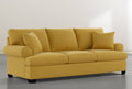 Yellow Fabric Sofa Z1915