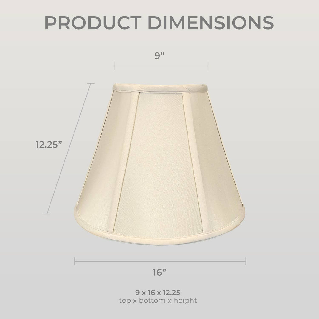 Beige 9x16x12.25 Set of 2 Lamp Shade E833755