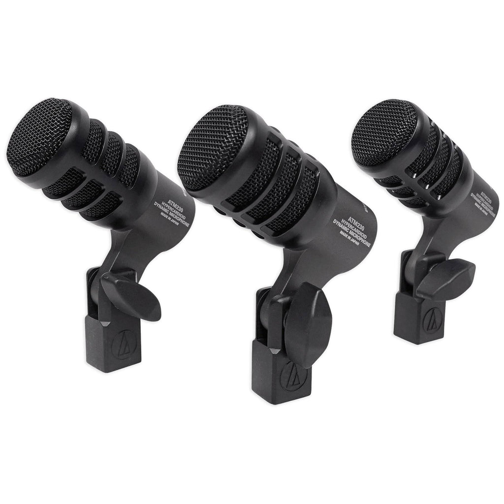 3-Pack Hypercardioid Dynamic Instrument Microphone A62113