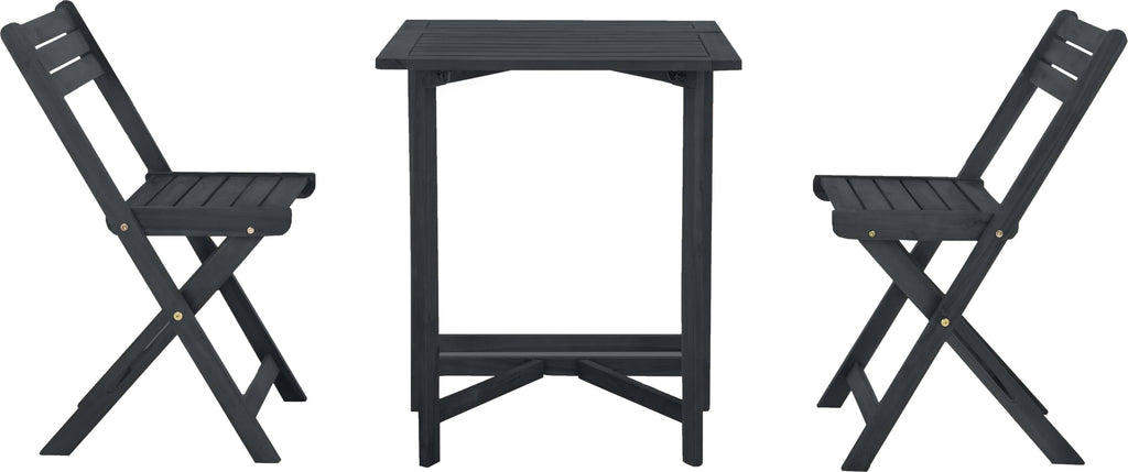 Dark Slate Grey Bistro Set E83315
