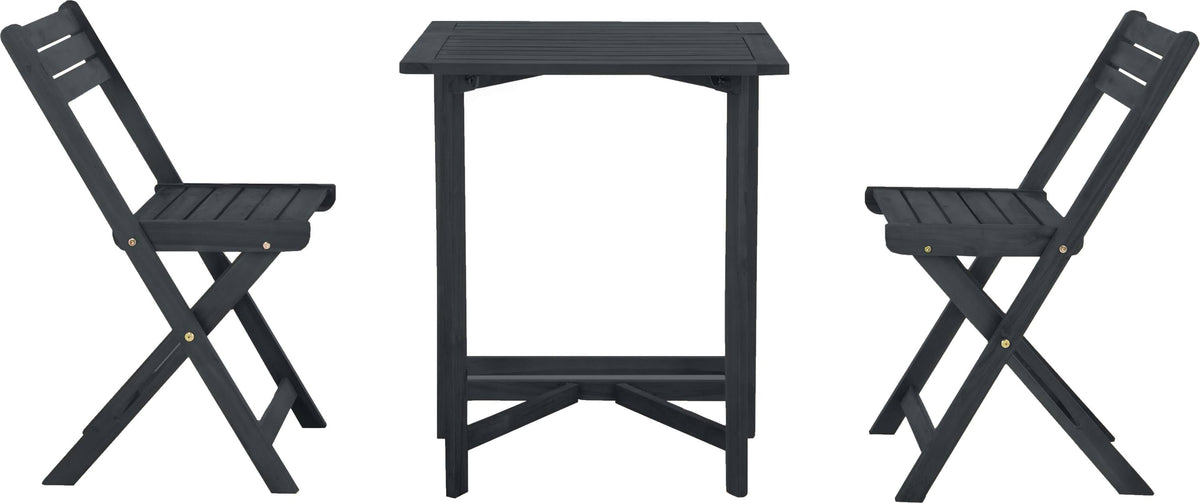 Dark Slate Grey Bistro Set E83315