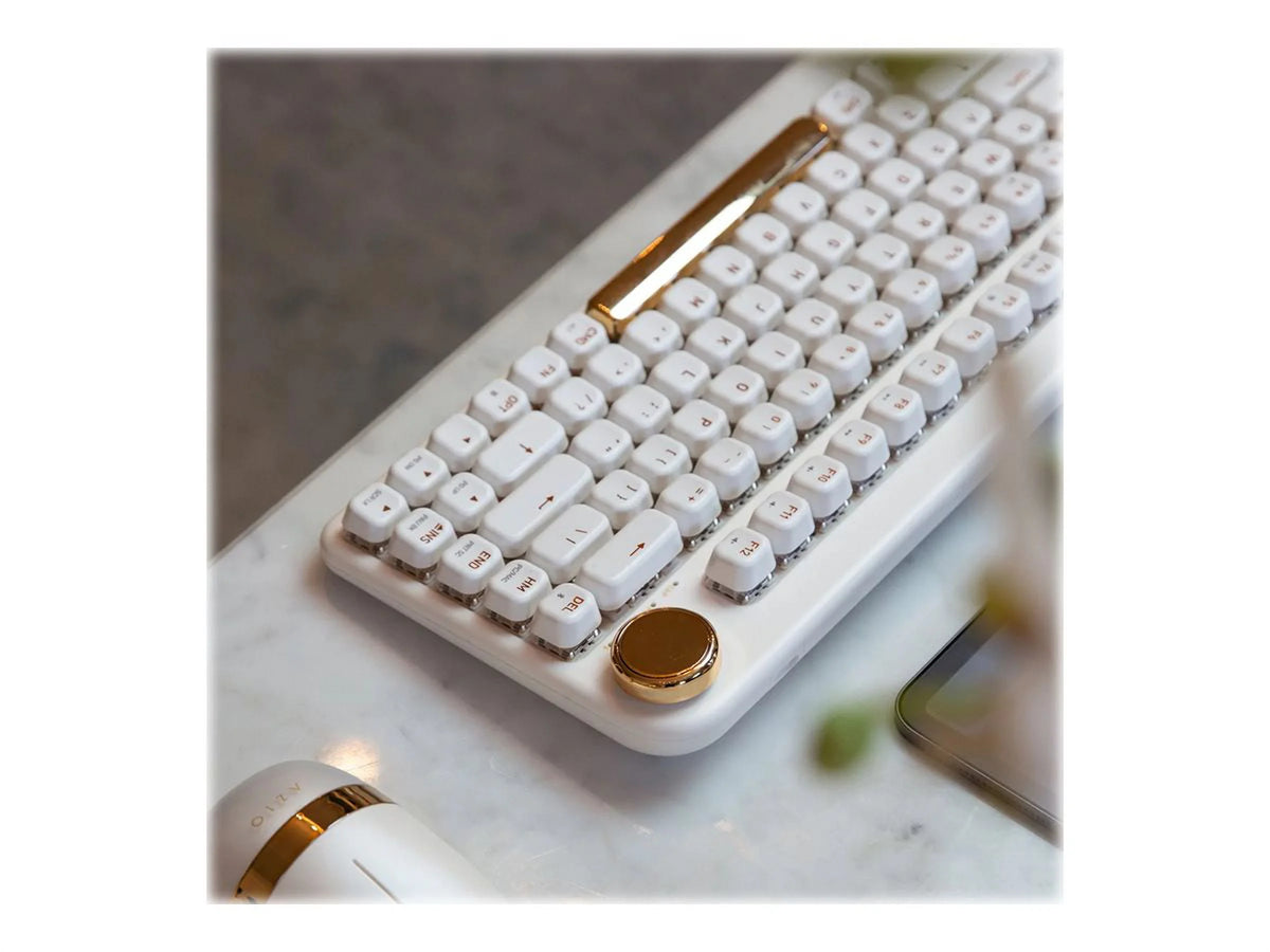 Backlit Wireless Keyboard with Gateron Blue Switch W457899