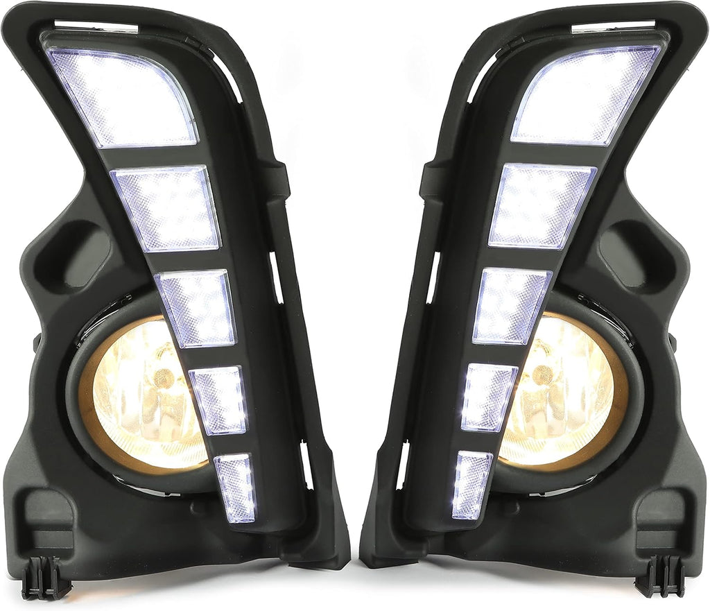 LED Daytime Running Light Fog Lights with Harness Kit O795
